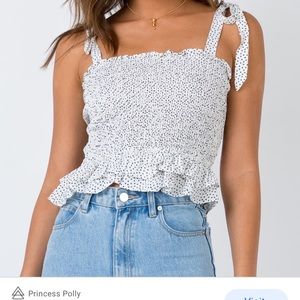 NWOT Princess Polly wild love top